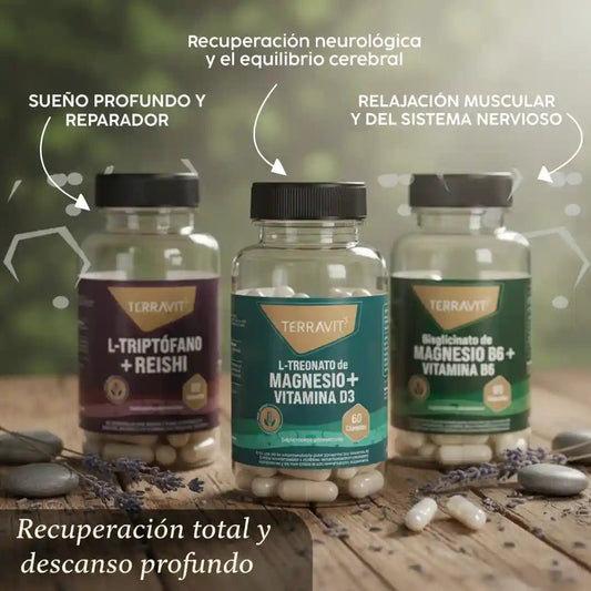 Pack RECUPERACIÓN TOTAL y DESCANSO PROFUNDO - TerraVit