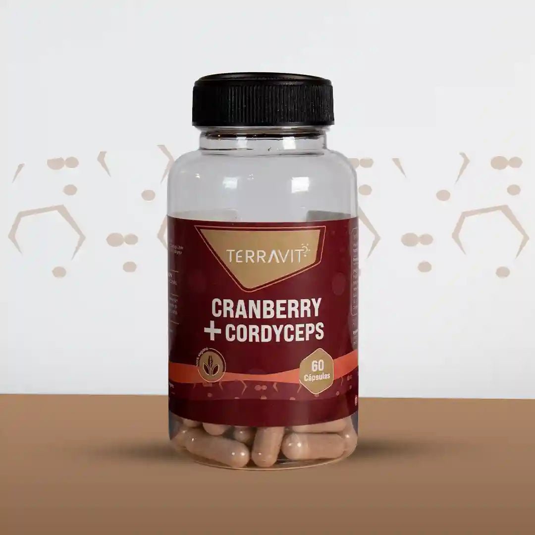 CORDYCEPS + CRANBERRY - 60 Cápsulas - TerraVit