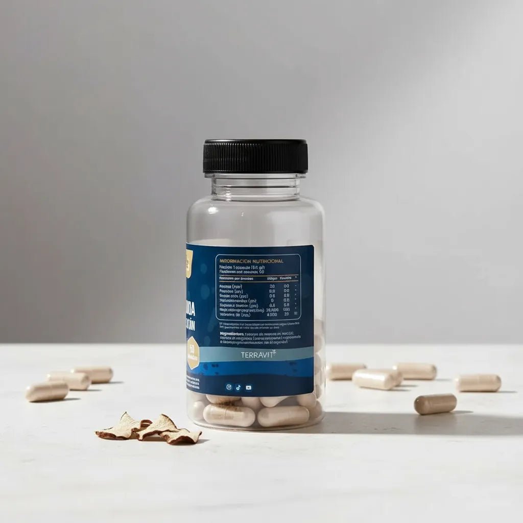 MELENA DE LEÓN + NIACINAMIDA - 60 Cápsulas - TerraVit