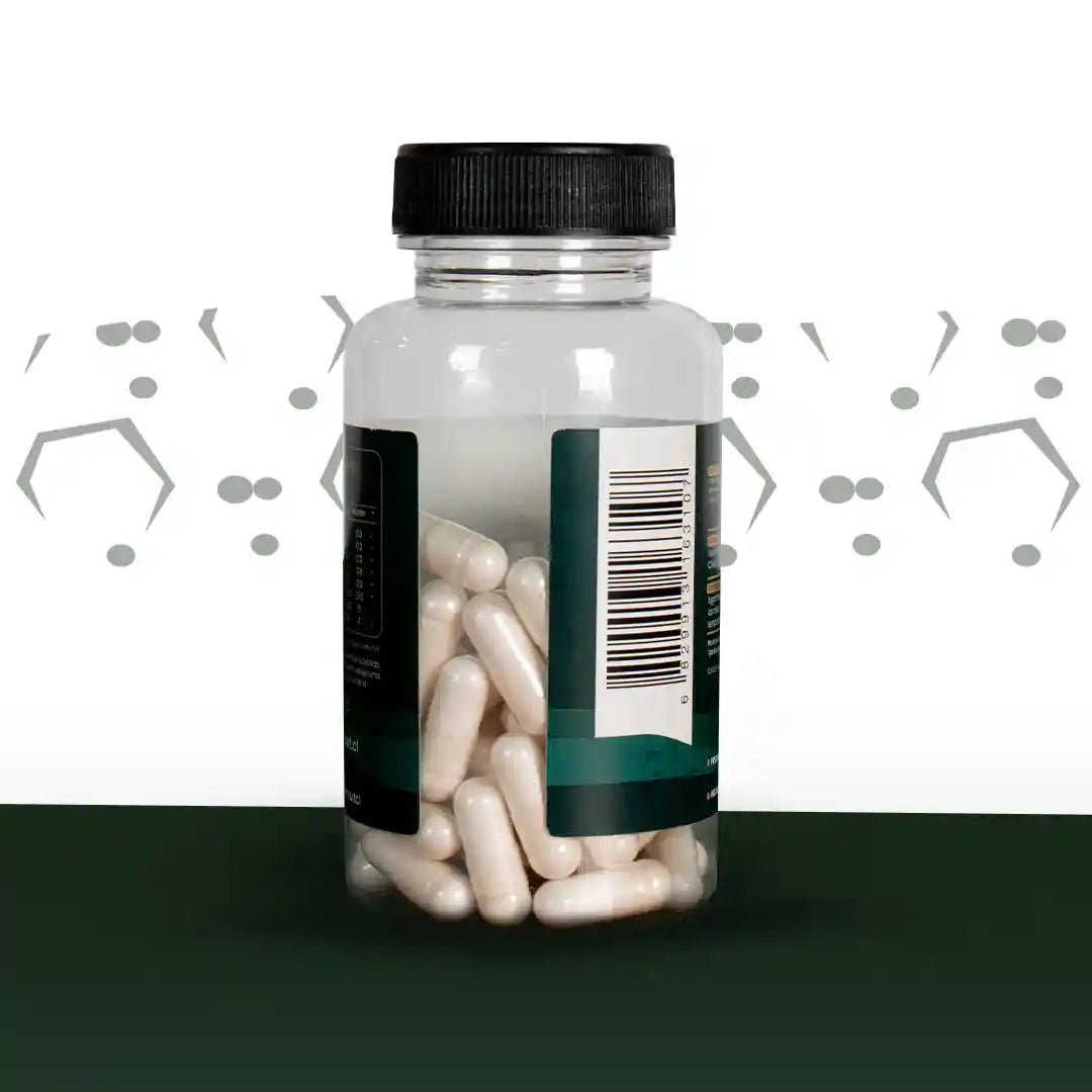 NAD⁺ + Astaxantina + Coenzima Q10 - 60 Cápsulas - TerraVit