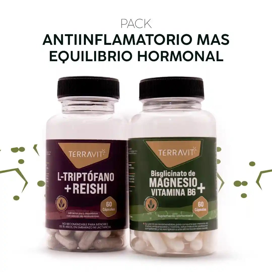 Pack ANTIINFLAMATORIO MAS EQUILIBRIO HORMONAL - TerraVit