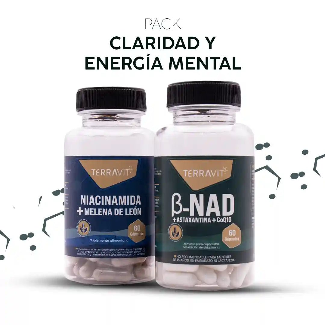 Pack CLARIDAD Y ENERGÍA MENTAL - TerraVit