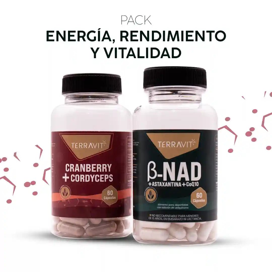 PACK ENERGÍA, RENDIMIENTO Y VITALIDAD - TerraVit