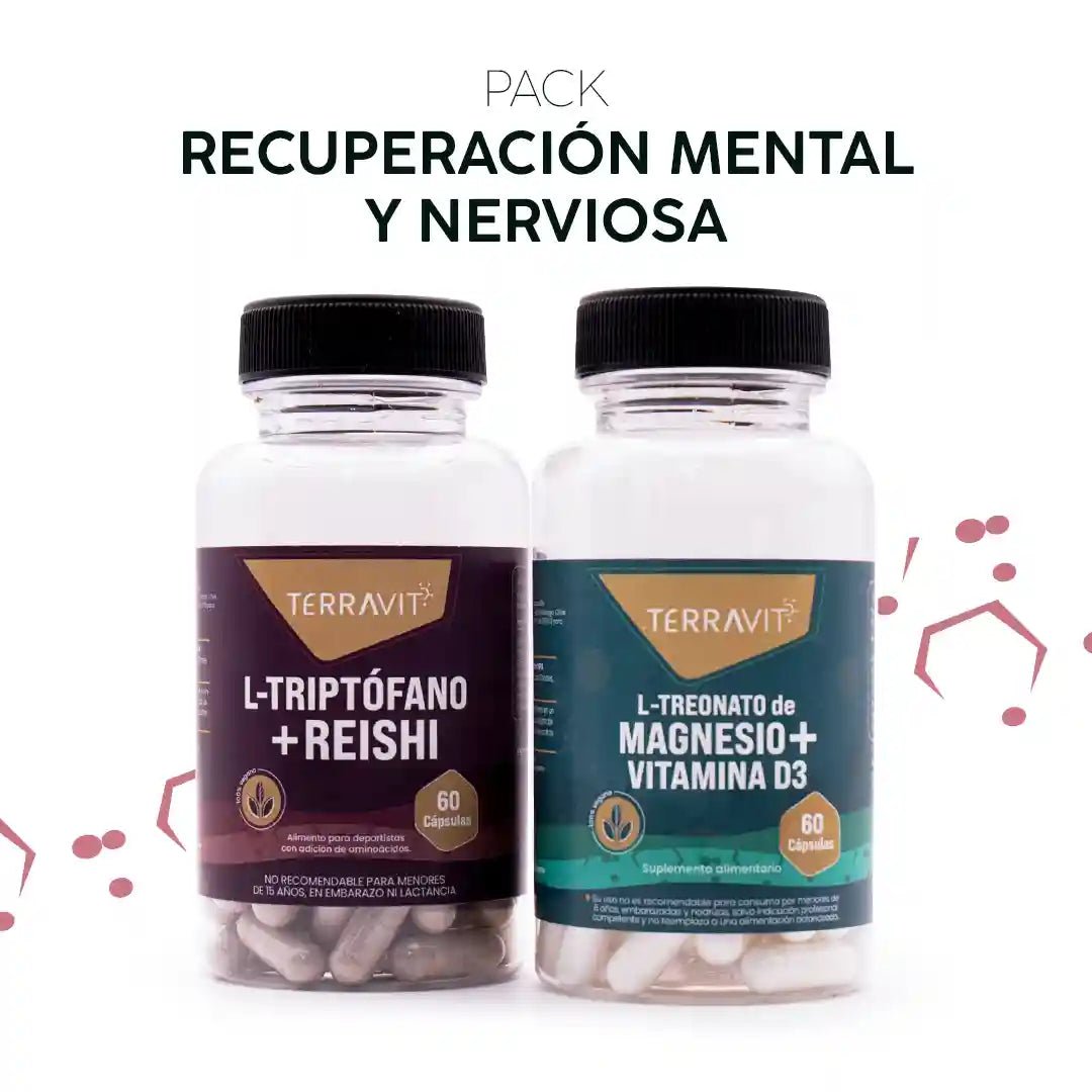 PACK RECUPERACIÓN MENTAL Y NERVIOSA - TerraVit