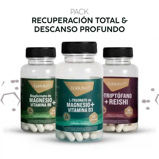 Pack RECUPERACIÓN TOTAL y DESCANSO PROFUNDO - TerraVit
