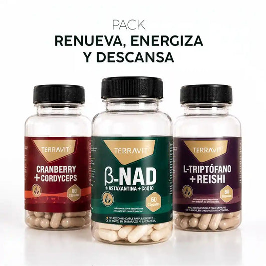 PACK RENUEVA, ENERGIZA Y DESCANSA - TerraVit